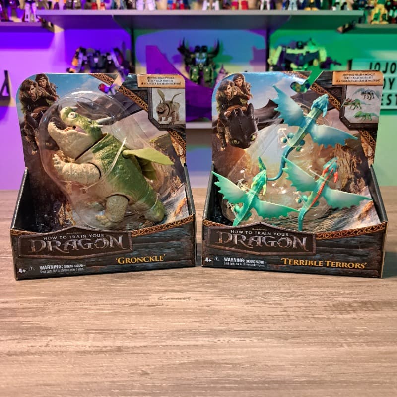 How To Train Your Dragon Terrible Terrors & Light Green Gronckle
