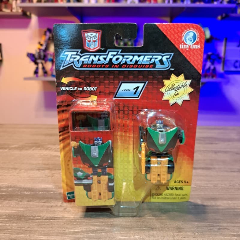 Transformers RID 2003 Tiny Tins Sideswipe
